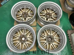 ホイール 17インチ中古Wedsクレンツェ ブォルフェス(SMB)4本set J70
