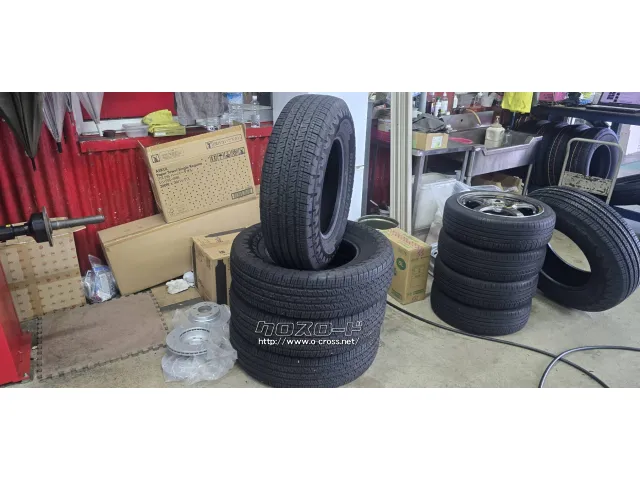 タイヤ 17インチ中古ネクセン245/75R17 4本×8部取り付け無料ですラングラーに