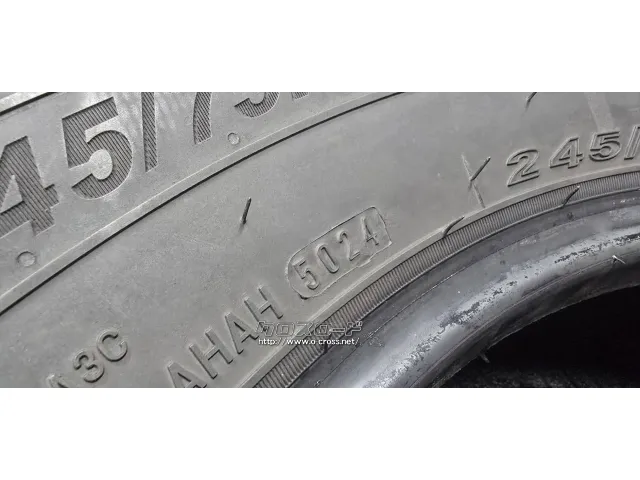 タイヤ 17インチ中古ネクセン245/75R17 4本×8部取り付け無料ですラングラーに
