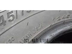 タイヤ 17インチ中古ネクセン245/75R17　4本×8部取り付け無料ですラングラーに