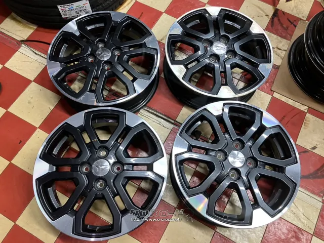 ホイール 15インチ中古ダイハツキャスト純正アルミ4本Set K33