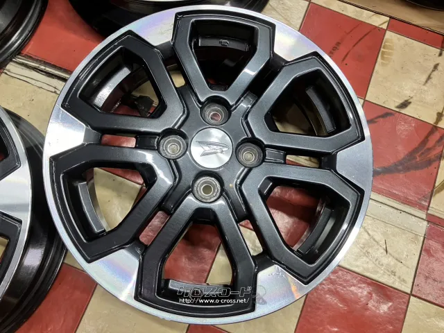 ホイール 15インチ中古ダイハツキャスト純正アルミ4本Set K33