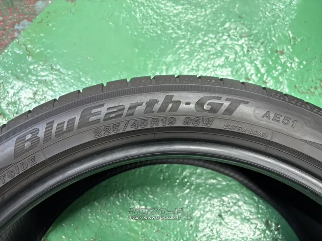 タイヤ 19インチ中古ヨコハマ ブルーアース-GT 1本×6部 取付工賃無料T70