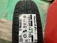 ホイール・タイヤ 14インチ新品KYOHOザインEK(ブラック)4本Set新品国内タイヤ付