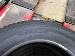 タイヤ 17インチ【中古4本Set】225/65R17 4本×9.9部取付込