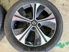 ホイール・タイヤ 17インチ新車外し日産リーフ純正アルミ4本Setバリ溝タイヤ付J32