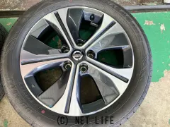 ホイール・タイヤ 17インチ新車外し日産リーフ純正アルミ4本Setバリ溝タイヤ付J32