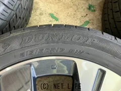 ホイール・タイヤ 17インチ新車外し日産リーフ純正アルミ4本Setバリ溝タイヤ付J32
