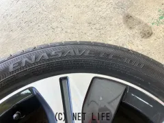 ホイール・タイヤ 17インチ新車外し日産リーフ純正アルミ4本Setバリ溝タイヤ付J32