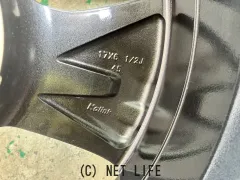 ホイール・タイヤ 17インチ新車外し日産リーフ純正アルミ4本Setバリ溝タイヤ付J32