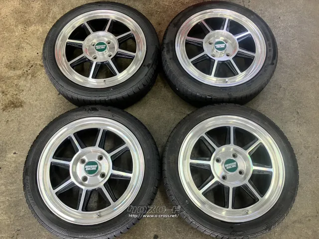 ホイール・タイヤ 15インチ中古ハヤシストリートSTF 4本Set中古タイヤ付 K62