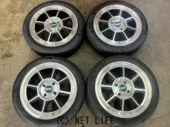 ホイール・タイヤ 15インチ中古ハヤシストリートSTF 4本Set中古タイヤ付 K62