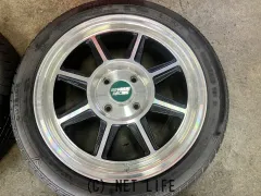 ホイール・タイヤ 15インチ中古ハヤシストリートSTF 4本Set中古タイヤ付 K62