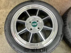 ホイール・タイヤ 15インチ中古ハヤシストリートSTF 4本Set中古タイヤ付 K62