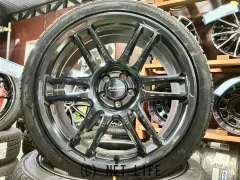 ホイール・タイヤ 18インチ新品RMPレーシングR26(チタンシルバー)4本Set新品タイヤ