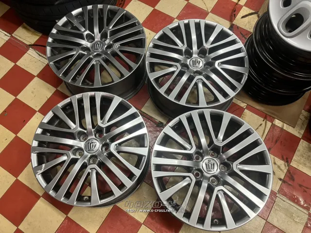 ホイール・17インチ中古トヨタクラウンマジェスタ純正アルミ4本 J38