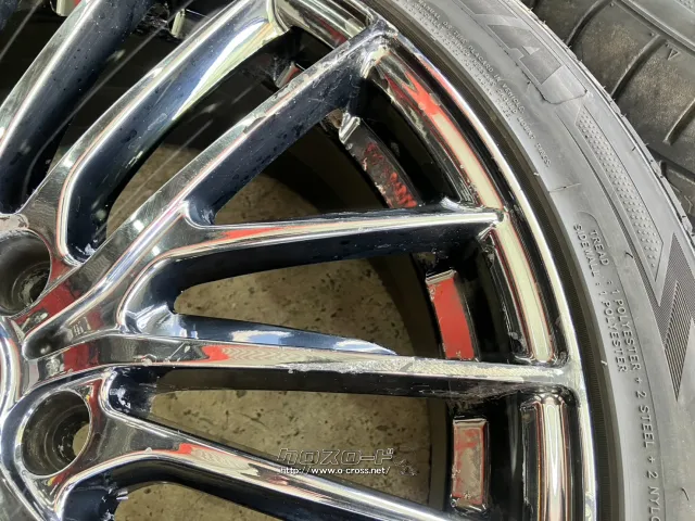 ホイール・タイヤ 18インチ中古RAYS ベルサス ストラテジーアディアボラ4本Set J63