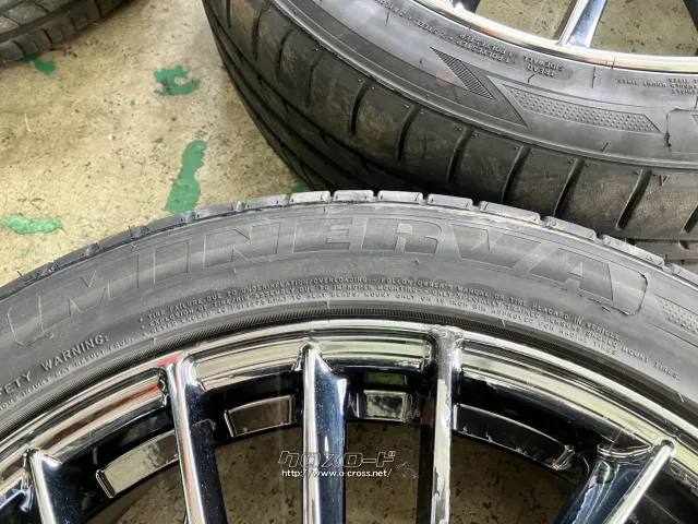 ホイール・タイヤ 18インチ中古RAYS ベルサス ストラテジーアディアボラ4本Set J63