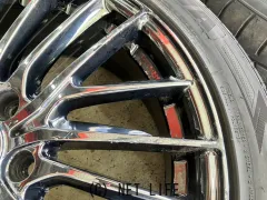 ホイール・タイヤ 18インチ中古RAYS　ベルサス　ストラテジーアディアボラ４本Set　J63
