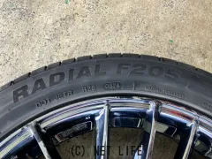 ホイール・タイヤ 18インチ中古RAYS ベルサス ストラテジーアディアボラ4本Set J63