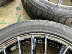 ホイール・タイヤ 18インチ中古RAYS　ベルサス　ストラテジーアディアボラ４本Set　J63