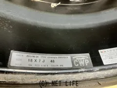 ホイール・タイヤ 18インチ中古RAYS　ベルサス　ストラテジーアディアボラ４本Set　J63