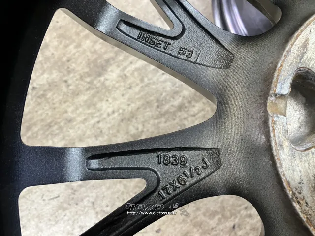 ホイール 17インチ中古プレシャスHM3(B/P)4本set J70