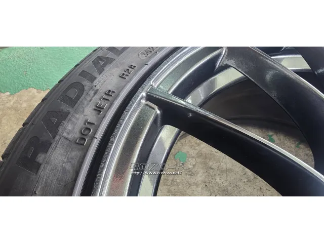 ホイール・タイヤ 18インチ中古WEDSスポーツSA-72R 4本setタイヤ付J75