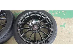 ホイール・タイヤ 18インチ中古WEDSスポーツSA-72R 4本setタイヤ付J75