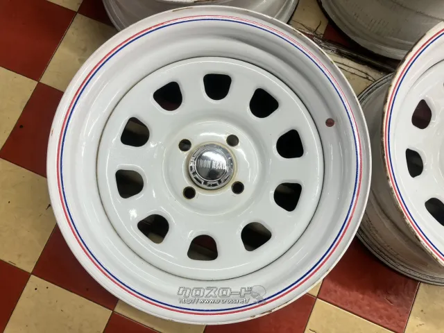 ホイール 14インチ中古デイトナスチール(トリコロール/W)4本set J79