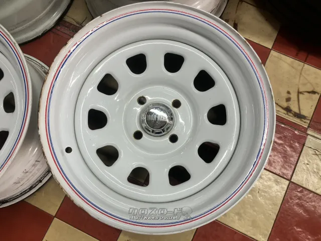 ホイール 14インチ中古デイトナスチール(トリコロール/W)4本set J79