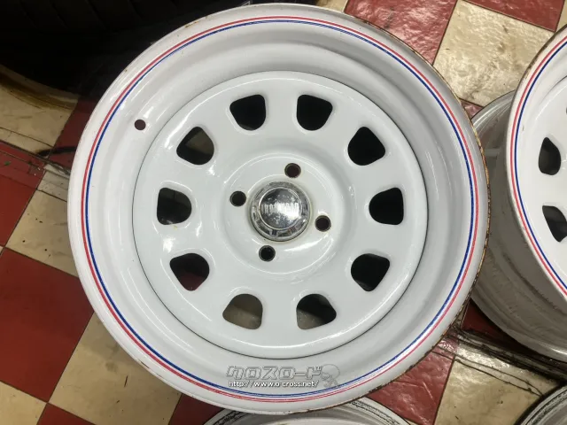 ホイール 14インチ中古デイトナスチール(トリコロール/W)4本set J79