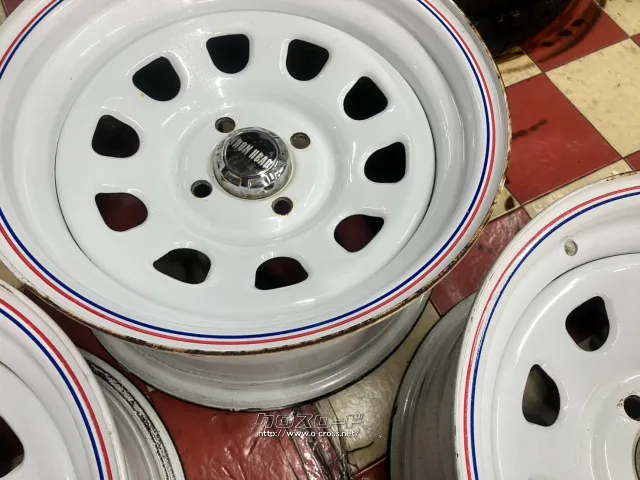 ホイール 14インチ中古デイトナスチール(トリコロール/W)4本set J79