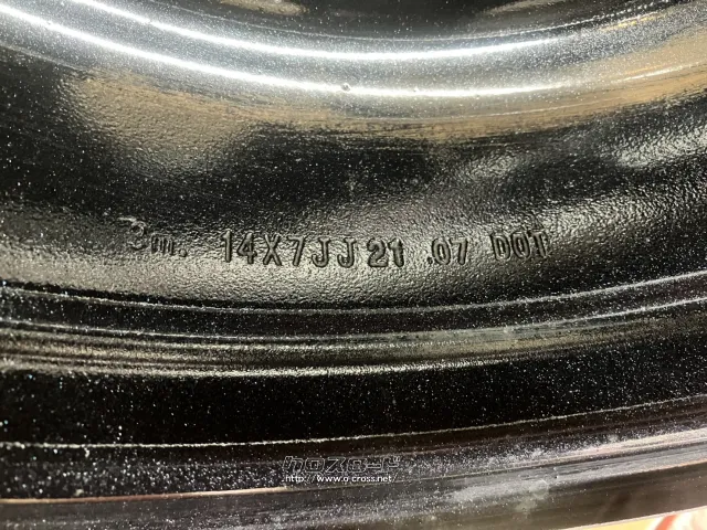 ホイール 14インチ中古デイトナスチール(トリコロール/W)4本set J79