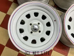 ホイール 14インチ中古デイトナスチール(トリコロール/W)4本set J79
