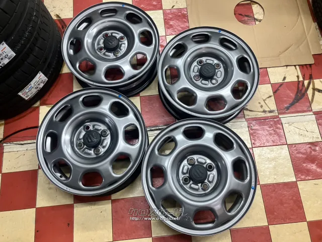 ホイール 15インチ中古スズキハスラー純正スチールホイール4本Set K34