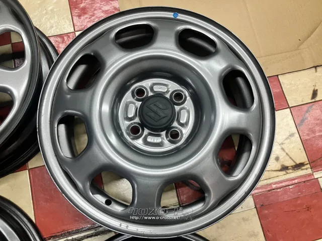ホイール 15インチ中古スズキハスラー純正スチールホイール4本Set K34