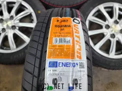 ホイール・タイヤ 14インチ【美品】シルバースポーク4本Set新品タイヤK62