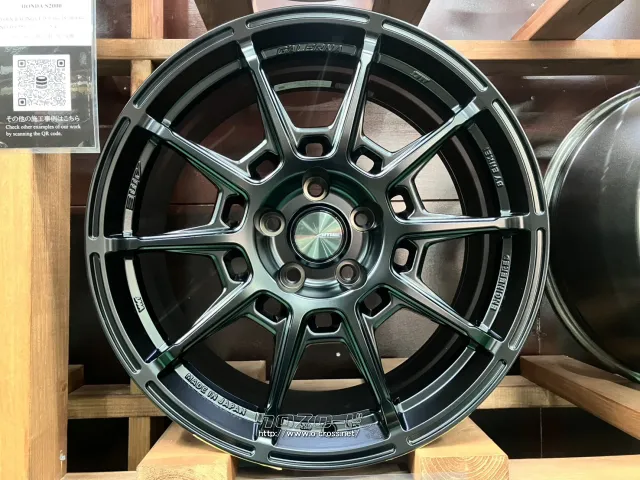 ホイール 18インチ新品KYOHOガレルナレフィーノ(マットブラック)4本set