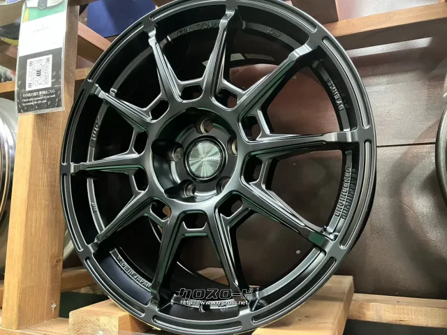 ホイール 18インチ新品KYOHOガレルナレフィーノ(マットブラック)4本set