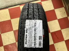 ホイール・タイヤ 12インチ新品WedsテッドHG（ガンメタ）4本Set新品国産タイヤ付