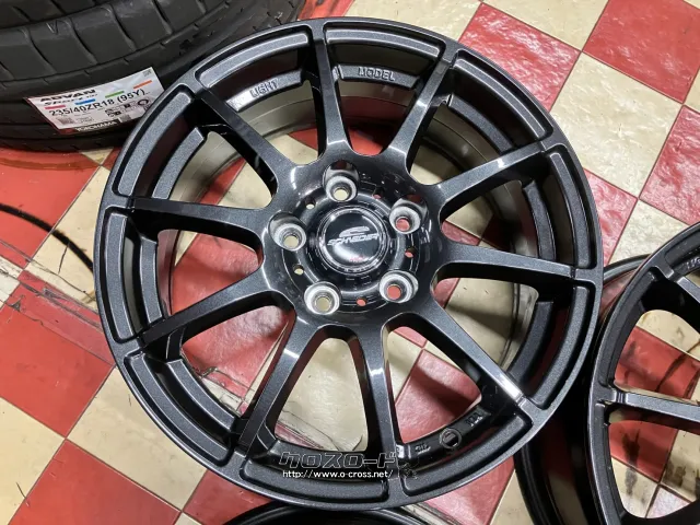 ホイール 16インチ美品MID シュナイダーSTAG(ストロングガンメタ)4本SET J8