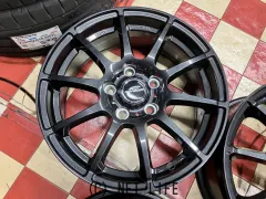 ホイール 16インチ美品MID シュナイダーSTAG(ストロングガンメタ)4本SET J8