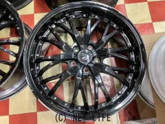 ホイール 19インチ中古プレシャスHM3（ブラック）4本Set　J84