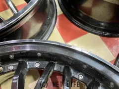 ホイール 19インチ中古プレシャスHM3（ブラック）4本Set　J84