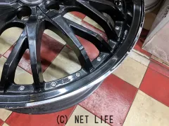 ホイール 19インチ中古プレシャスHM3(ブラック)4本Set J84