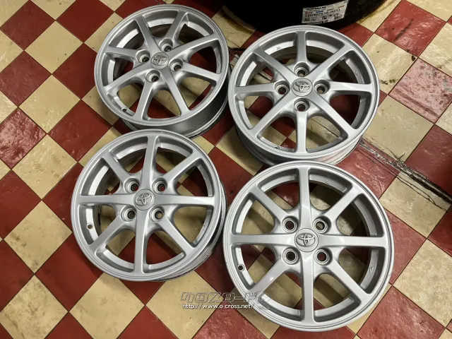 ホイール 14インチ中古トヨタピクシスエボック(ミライースOEM)純正アルミ4本 K35