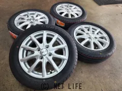 ホイール・タイヤ 14インチ【美品】Wedsジョーカー4本Set新品タイヤK62
