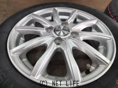 ホイール・タイヤ 14インチ【美品】Wedsジョーカー4本Set新品タイヤK62