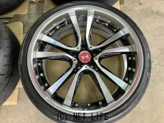 ホイール・タイヤ 20インチ中古Wedsマーヴェリック405S　4本set中古タイヤ付J84